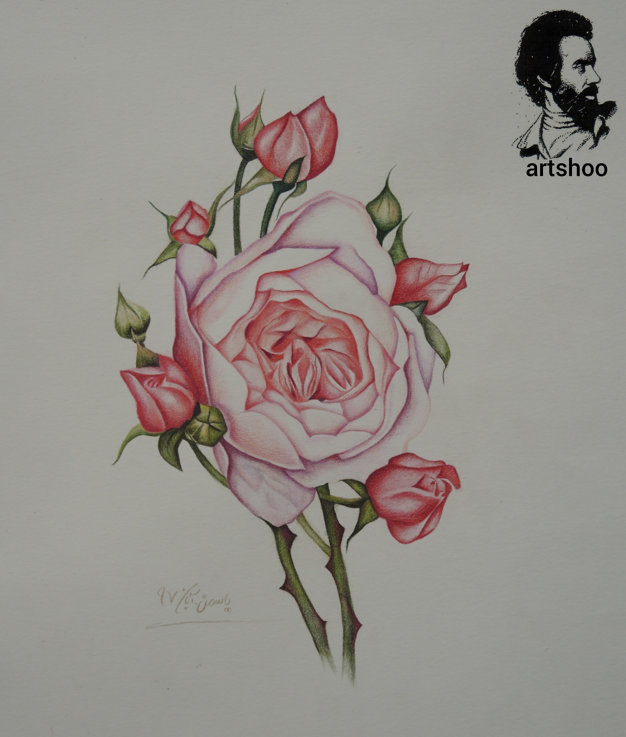 نقاشی مدادرنگی